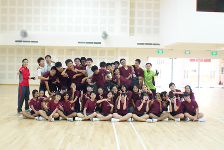 Bukit Batok Sec Wushu Kickboxing Tai Chi workout - Class 2E2